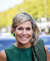 Queen Maxima At A Report Presentation - Rotterdam