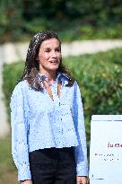 Queen Letizia At Vocational Training Course Opening - Castro-Urdiales