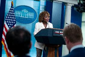 Press Secretary Karine Jean-Pierre, NSC Coordinator Kirby Hosts Daily Press Briefing