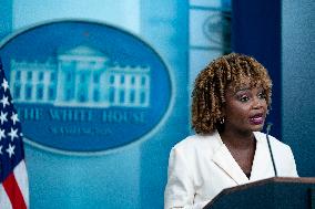 Press Secretary Karine Jean-Pierre, NSC Coordinator Kirby Hosts Daily Press Briefing