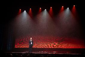 Xavier Niel presents his book Une sacre envie de foutre le bordel (The urge to make a mess)