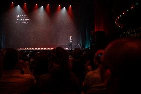 Xavier Niel presents his book Une sacre envie de foutre le bordel (The urge to make a mess)