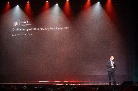 Xavier Niel presents his book Une sacre envie de foutre le bordel (The urge to make a mess)