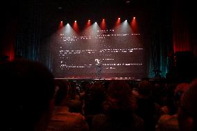 Xavier Niel presents his book Une sacre envie de foutre le bordel (The urge to make a mess)