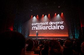 Xavier Niel presents his book Une sacre envie de foutre le bordel (The urge to make a mess)