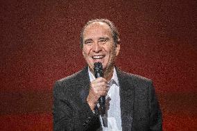 Xavier Niel presents his book Une sacre envie de foutre le bordel (The urge to make a mess)