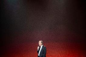 Xavier Niel presents his book Une sacre envie de foutre le bordel (The urge to make a mess)