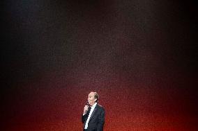 Xavier Niel presents his book Une sacre envie de foutre le bordel (The urge to make a mess)