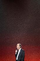 Xavier Niel presents his book Une sacre envie de foutre le bordel (The urge to make a mess)