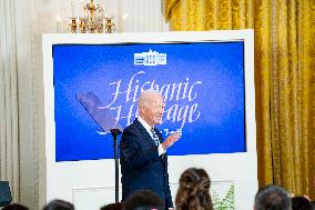 President Biden Hosts Hispanic Heritage Month Reception