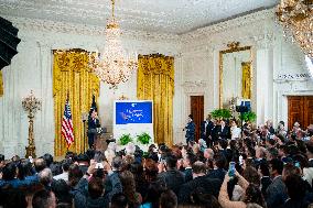 President Biden Hosts Hispanic Heritage Month Reception