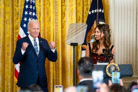 President Biden Hosts Hispanic Heritage Month Reception