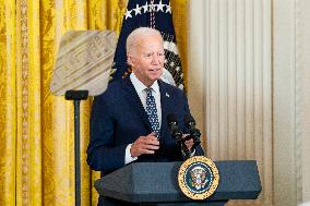 President Biden Hosts Hispanic Heritage Month Reception