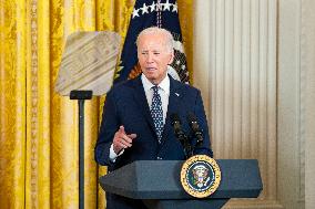 President Biden Hosts Hispanic Heritage Month Reception