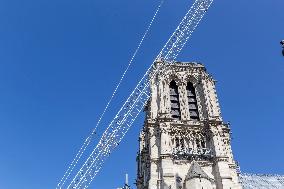 The Reconstruction Of Notre-Dame In Paris