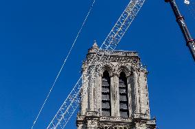 The Reconstruction Of Notre-Dame In Paris