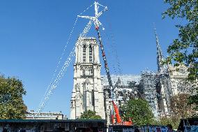 The Reconstruction Of Notre-Dame In Paris