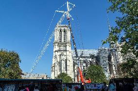 The Reconstruction Of Notre-Dame In Paris