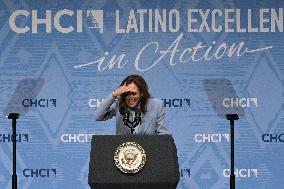 DC: VP Harris hold a Congressional Hispanic Caucus deliver remarks