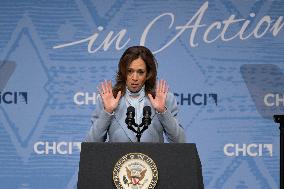 DC: VP Harris hold a Congressional Hispanic Caucus deliver remarks