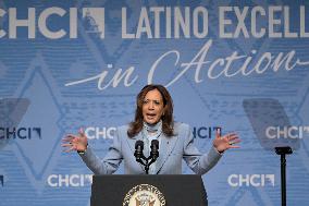 DC: VP Harris hold a Congressional Hispanic Caucus deliver remarks