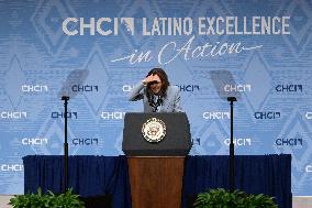 DC: VP Harris hold a Congressional Hispanic Caucus deliver remarks