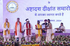 President Of India Droupadi Murmu During 18th Convocation Ceremony AT MNIT In Jaipur