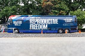 Harris-Walz Reproductive Freedom Bus Tour