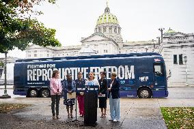 Harris-Walz Reproductive Freedom Bus Tour