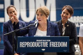 Harris-Walz Reproductive Freedom Bus Tour