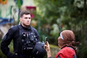 2nd Day Of Attempts By Gendarmerie To Clear The 'Verger' ZAD On The Planned A69 Highway