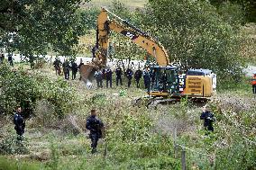 2nd Day Of Attempts By Gendarmerie To Clear The 'Verger' ZAD On The Planned A69 Highway