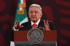 Mexioco’s President, Lopez Obrador News Conference