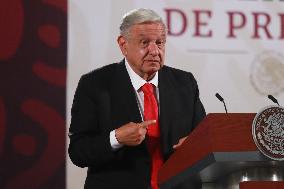 Mexioco’s President, Lopez Obrador News Conference