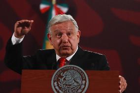 Mexioco’s President, Lopez Obrador News Conference