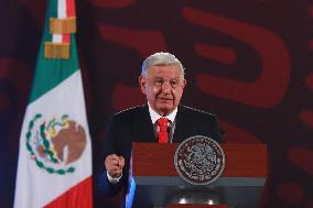 Mexioco’s President, Lopez Obrador News Conference