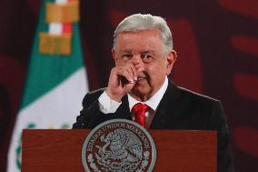 Mexioco’s President, Lopez Obrador News Conference