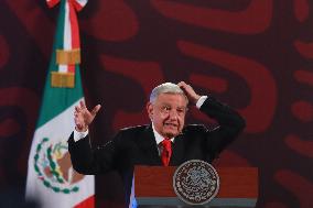 Mexioco’s President, Lopez Obrador News Conference