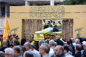 Pagers Attack Victims Funeral By Hezbollah - Beirut