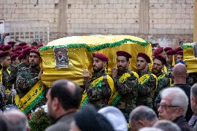 Pagers Attack Victims Funeral By Hezbollah - Beirut