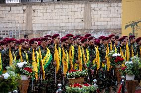 Pagers Attack Victims Funeral By Hezbollah - Beirut