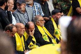 Pagers Attack Victims Funeral By Hezbollah - Beirut