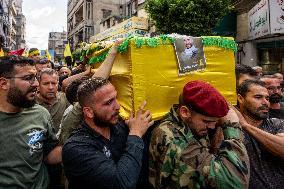 Pagers Attack Victims Funeral By Hezbollah - Beirut