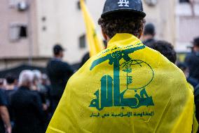 Pagers Attack Victims Funeral By Hezbollah - Beirut