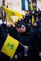 Pagers Attack Victims Funeral By Hezbollah - Beirut