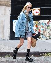 Taylor Momsen Steps Out - NYC