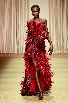 MFW - Alek Wek Models For Roberto Cavalli