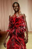 MFW - Alek Wek Models For Roberto Cavalli