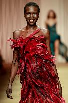 MFW - Alek Wek Models For Roberto Cavalli