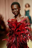 MFW - Alek Wek Models For Roberto Cavalli